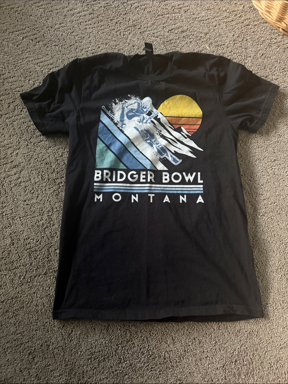 Bridger Bowl Mountain T-Shirt Small